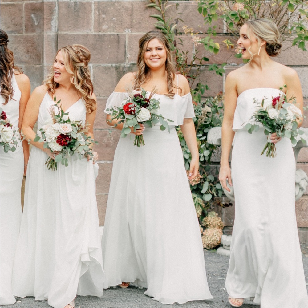 Hayley Paige Bridesmaid Dress - style 5860 ivory